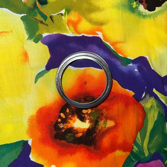 Vintage Jams World Dress XL | Poppy Floral Rayon Made in Hawaii Aloha Sundress - Picture 8 of 13